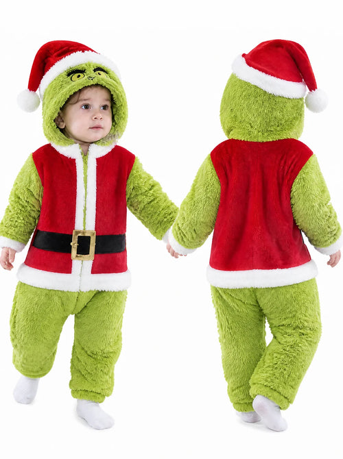 Cozy Christmas Baby Outfit