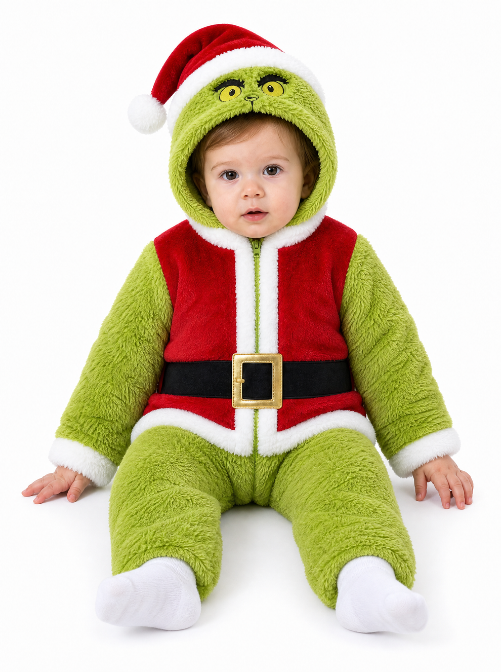 Cozy Christmas Baby Outfit